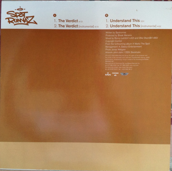 Spotrunnaz - The Verdict / Understand This | MNW (MNWMS 287) - 2 Spotrunnaz - The Verdict / Understand This | MNW (MNWMS 287) - 2