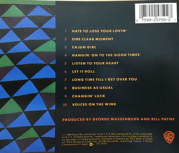 Little Feat - Let It Roll | Warner Bros. Records (CD 25750) - 2 Little Feat - Let It Roll | Warner Bros. Records (CD 25750) - 2