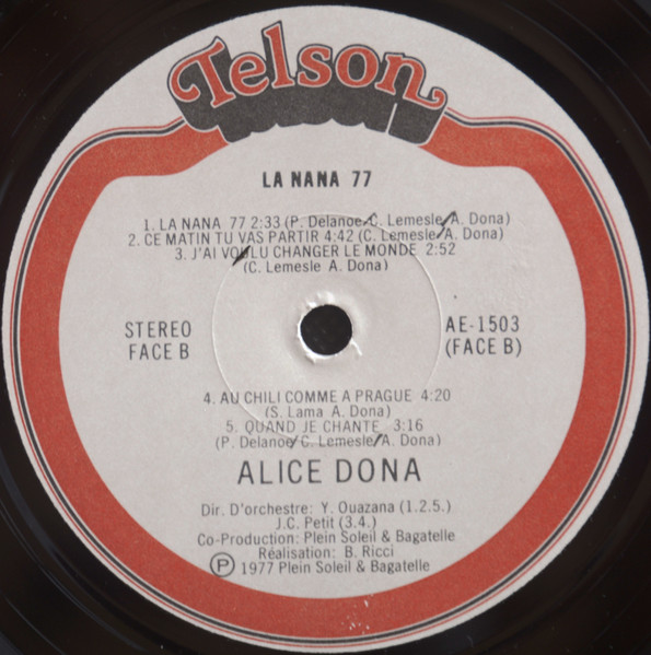 Alice Dona - La Nana 77 | Telson (AE 1503) - 4