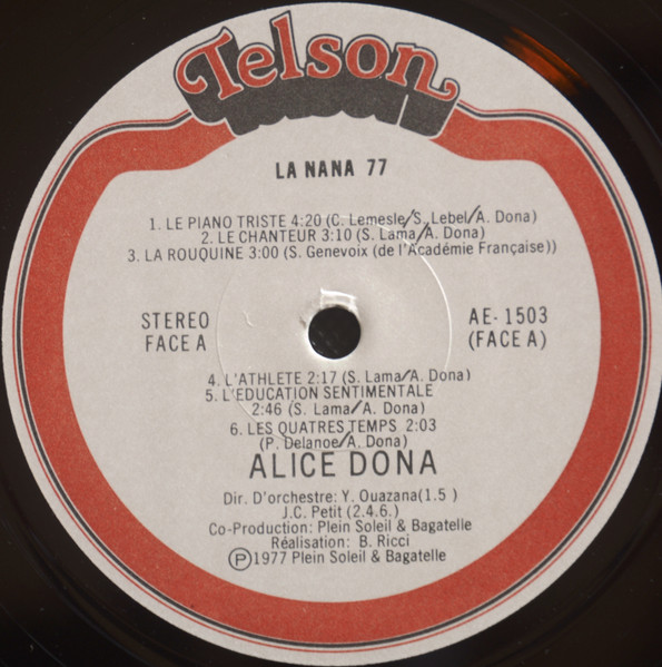 Alice Dona - La Nana 77 | Telson (AE 1503) - 3