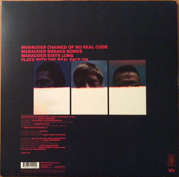 Interpol - Marauder | Matador (OLE-1124-0) - 2