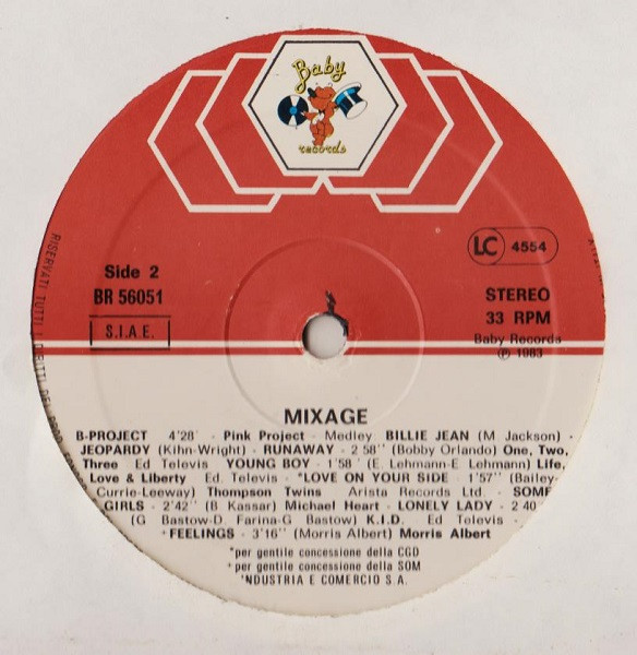 Various - Mixage | Baby Records (BR 56051) - 2 Various - Mixage | Baby Records (BR 56051) - 2