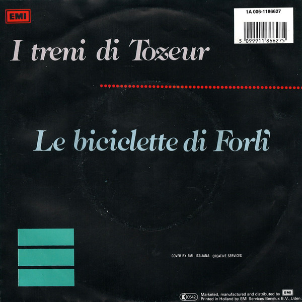 Alice & Franco Battiato - I Treni Di Tozeur | EMI (1A 006-1186627) - 2 Alice & Franco Battiato - I Treni Di Tozeur | EMI (1A 006-1186627) - 2