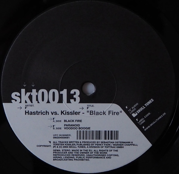 Michael Hastrich vs. Torsten Kissler - Blackfire | Skull Tunes (skt0013) - main