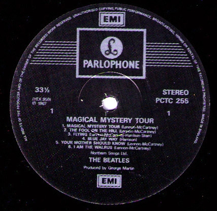 The Beatles - Magical Mystery Tour | Parlophone (PCTC 255) - 2