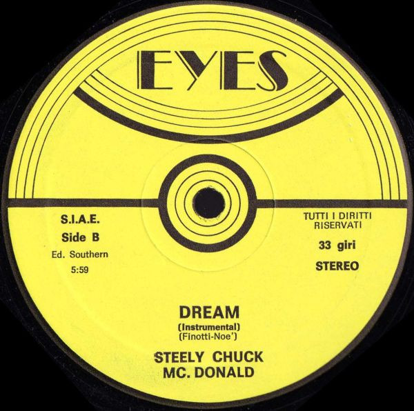 Steely Chuck McDonald - Dream | Eyes (none) - 2