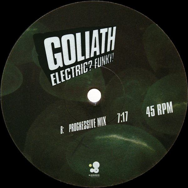 Goliath - Electric? Funky! | Kosmo Records (KOS 024) - 3 Goliath - Electric? Funky! | Kosmo Records (KOS 024) - 3