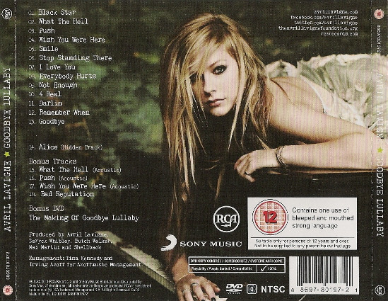 Avril Lavigne - Goodbye Lullaby | RCA (88697801972) - 2