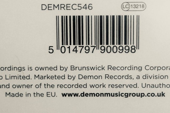 Jackie Wilson - Gold | Demon Records (DEMREC546) - 4