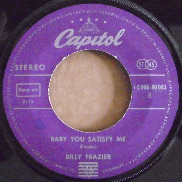 Billy Frazier - Take The Chain Off Your Brain | Capitol Records (1C 006-80 083) - 4 Billy Frazier - Take The Chain Off Your Brain | Capitol Records (1C 006-80 083) - 4