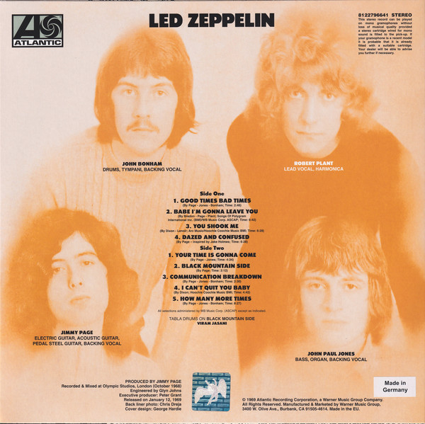 Led Zeppelin - Led Zeppelin | Atlantic (8122796641) - 2 Led Zeppelin - Led Zeppelin | Atlantic (8122796641) - 2