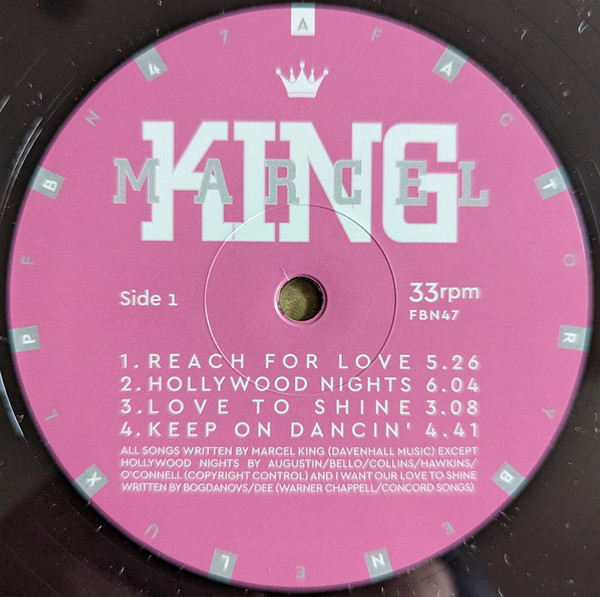 Marcel King - Reach For Love (Singles 1983-1988) | Factory Benelux (FBN 47) - 3 Marcel King - Reach For Love (Singles 1983-1988) | Factory Benelux (FBN 47) - 3