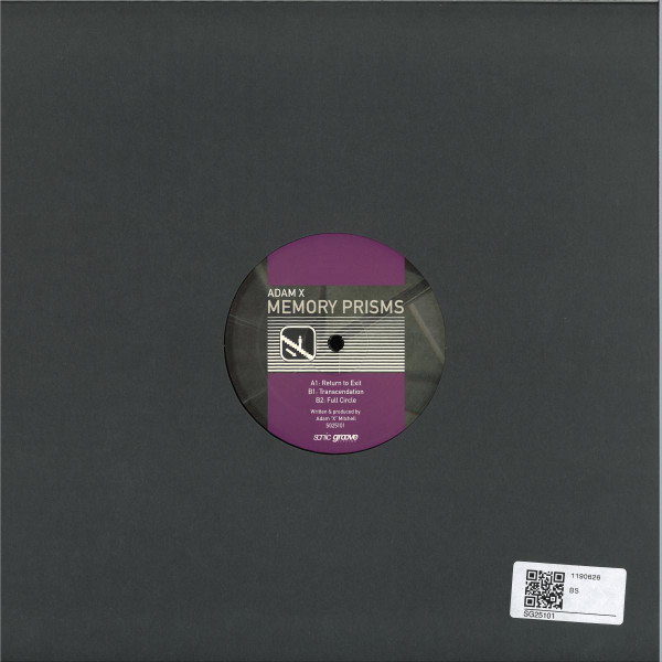Adam X - Memory Prisms | Sonic Groove (SG25101) - 4 Adam X - Memory Prisms | Sonic Groove (SG25101) - 4