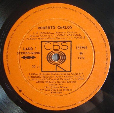 Roberto Carlos - Roberto Carlos | CBS (137795) - 3