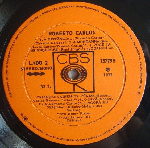 Roberto Carlos - Roberto Carlos | CBS (137795) - 4