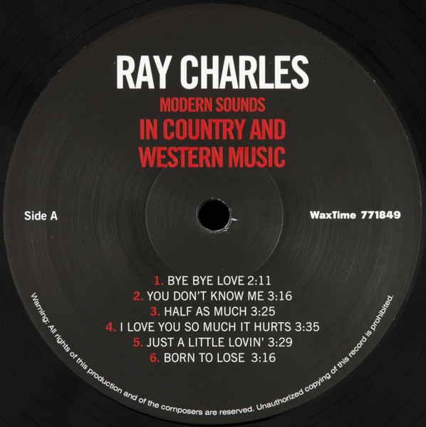 Ray Charles - Modern Sounds In Country And Western Music | WaxTime (771849) - 3