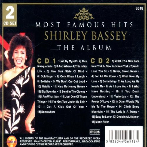 Shirley Bassey - Most Famous Hits - Shirley Bassey - The Album | Surpr!se (6518) - main