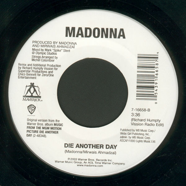 Madonna - American Life / Die Another Day | Warner Bros. Records (7-16658) - 2