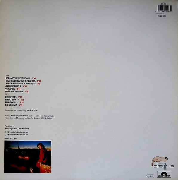 Jean-Michel Jarre - Live | Polydor (841 258-1) - 2