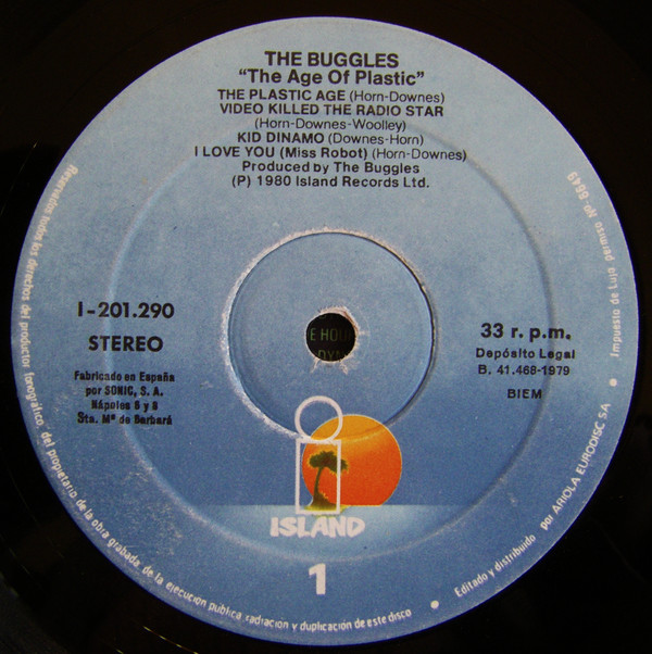 The Buggles - The Age Of Plastic | Island Records (I-201.290) - 3