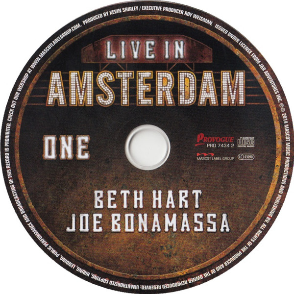 Beth Hart And Joe Bonamassa - Live In Amsterdam | Provogue (PRD 7434 2) - 3 Beth Hart And Joe Bonamassa - Live In Amsterdam | Provogue (PRD 7434 2) - 3