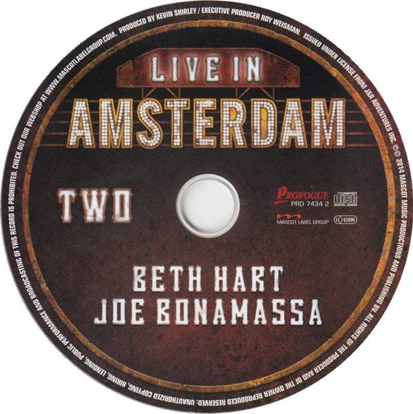 Beth Hart And Joe Bonamassa - Live In Amsterdam | Provogue (PRD 7434 2) - 4 Beth Hart And Joe Bonamassa - Live In Amsterdam | Provogue (PRD 7434 2) - 4