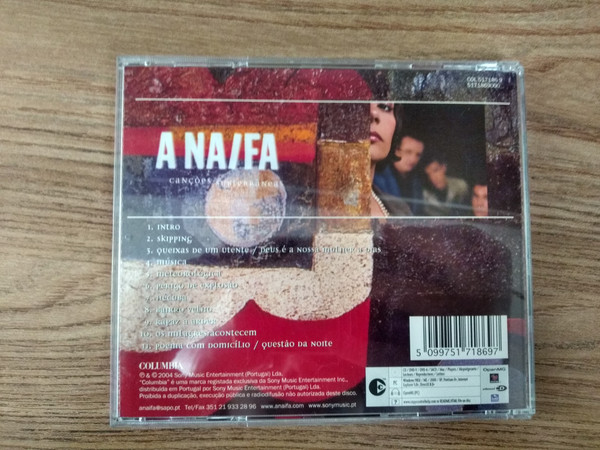 A Naifa - Canções Subterrâneas | Columbia (COL 517186 9) - 2 A Naifa - Canções Subterrâneas | Columbia (COL 517186 9) - 2