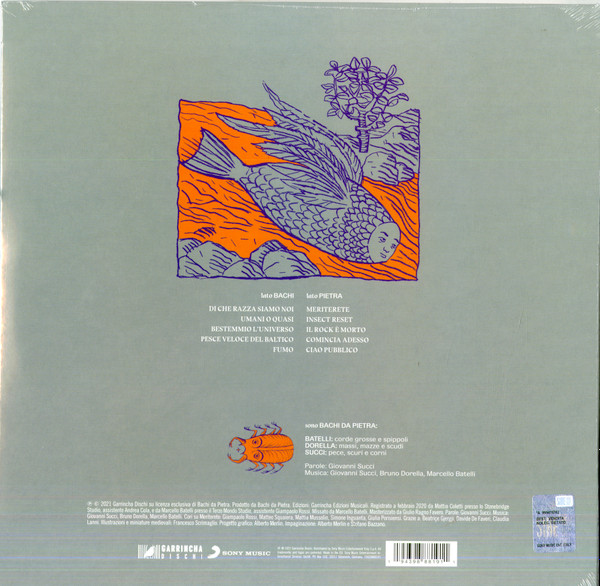 Bachi Da Pietra - Reset | Sony Music (19439888192) - 2