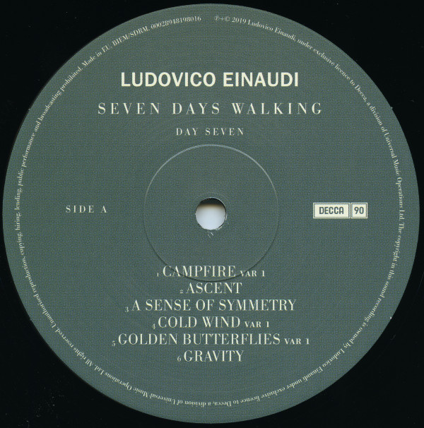 Ludovico Einaudi - Seven Days Walking | Decca (4818707) - main