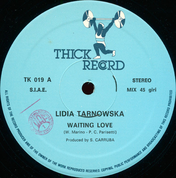 Lidia Tarnowska - Waiting Love | Thick Record (TK 019) - main