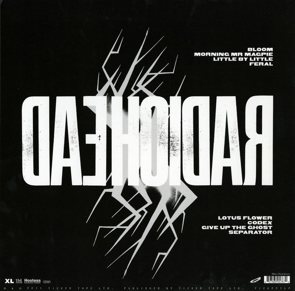 Radiohead - The King Of Limbs | Ticker Tape Ltd. (TICK001LP) - 2