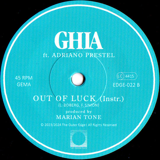 Ghia - Out Of Luck | The Outer Edge (EDGE-022) - 3 Ghia - Out Of Luck | The Outer Edge (EDGE-022) - 3