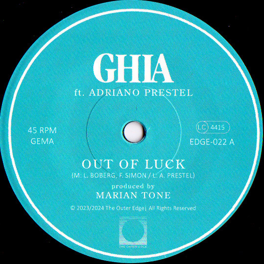 Ghia - Out Of Luck | The Outer Edge (EDGE-022) - 2 Ghia - Out Of Luck | The Outer Edge (EDGE-022) - 2