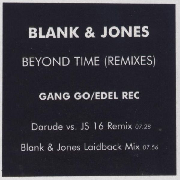 Blank & Jones - Beyond Time (Remixes) | Gang Go Music (GG 037 RMX) - 3