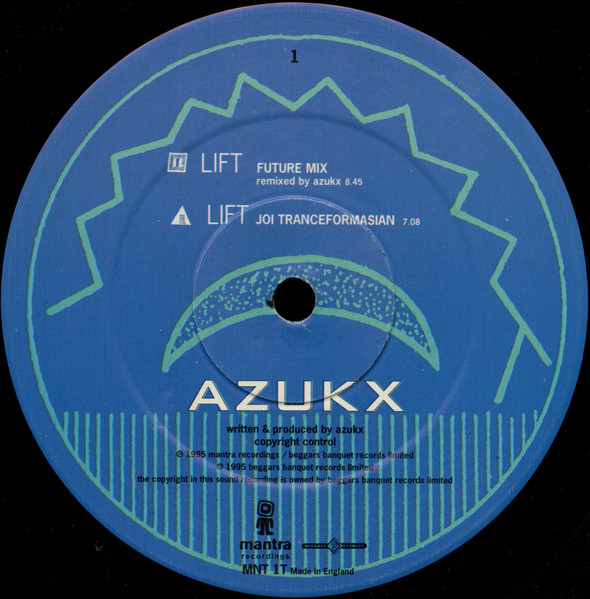 Azukx - Lift | Mantra Recordings (MNT 1T) - 3 Azukx - Lift | Mantra Recordings (MNT 1T) - 3