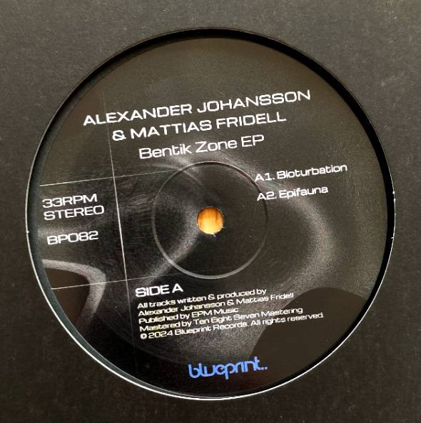 Alexander Johansson & Mattias Fridell - Bentik Zone EP | Blueprint (BP082)
