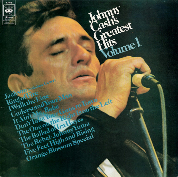 Johnny Cash - Greatest Hits Volume 1 | CBS (S 63062) - main