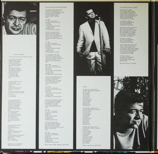 Serge Reggiani - Les Grands Succès De Serge Reggiani (2LP) [Vinyl] | Gamma (JC2-1013) - 2