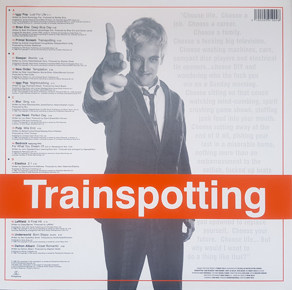 Various - Trainspotting (Music From The Motion Picture) | Parlophone (0190295919948) - 2
