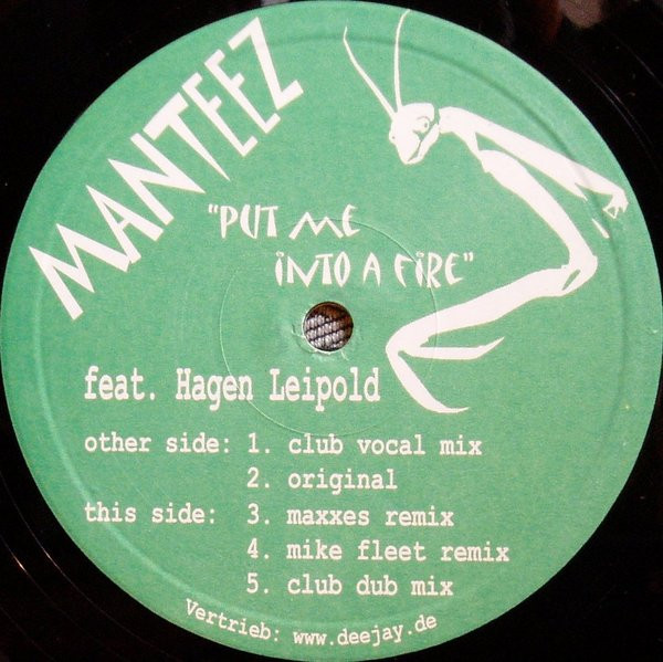 Manteez feat. Dj Hagen - Put Me Into A Fire | Handwerk Records (Handwerk002)