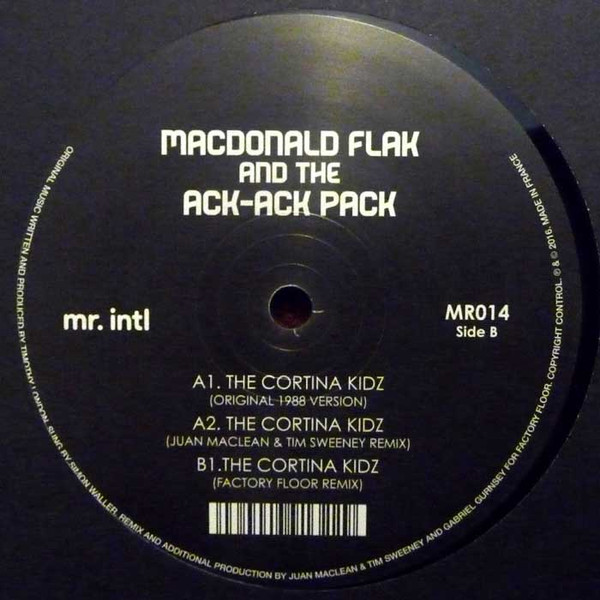 MacDonald Flack And The Ack-Ack Pack - The Cortina Kidz | Mr. INTL (MR014)