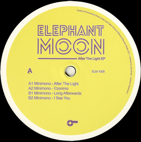 Minimono - After The Light EP | Elephant Moon (ELM 1009) - main Minimono - After The Light EP | Elephant Moon (ELM 1009) - main