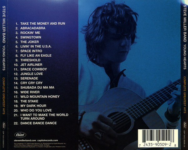 Steve Miller Band - Young Hearts: Complete Greatest Hits | Capitol Records (CDP 7243 5 90509 2 8) - 2