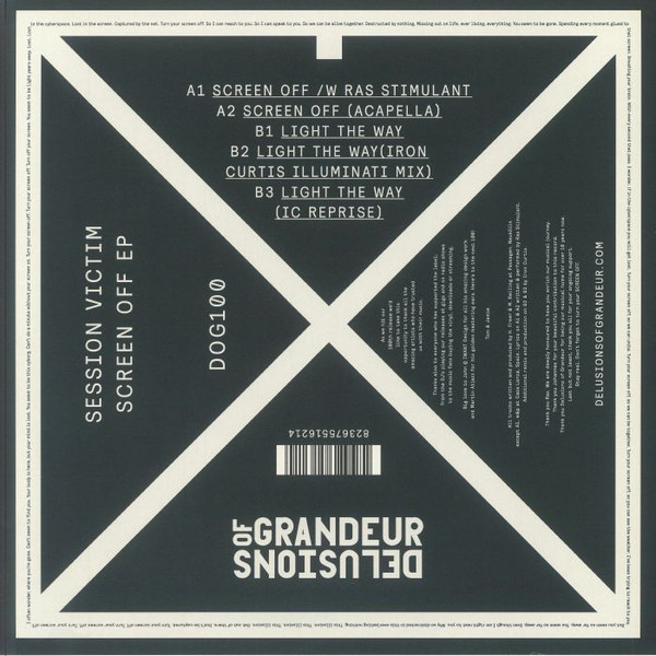 Session Victim - Screen Off EP | Delusions Of Grandeur (DOG100) - 2 Session Victim - Screen Off EP | Delusions Of Grandeur (DOG100) - 2