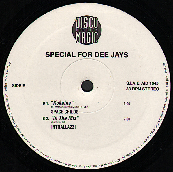 Various - Special For Dee Jays | Discomagic Records (AID 1045) - 2 Various - Special For Dee Jays | Discomagic Records (AID 1045) - 2