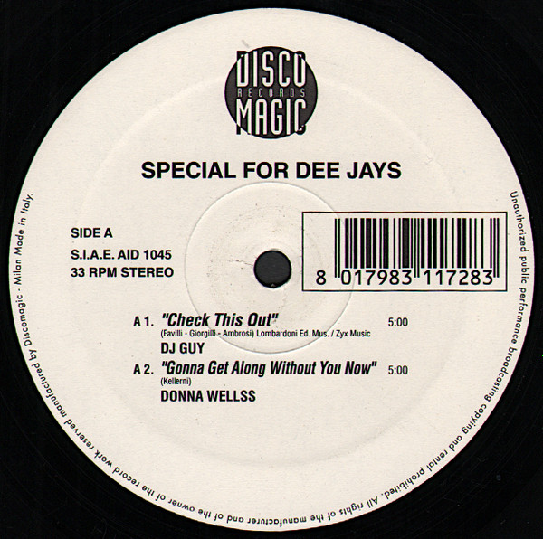Various - Special For Dee Jays | Discomagic Records (AID 1045)