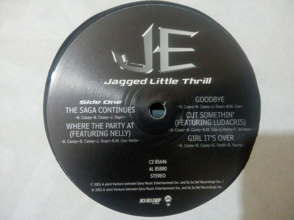 Jagged Edge - Jagged Little Thrill | So So Def (C2 85646) - 2