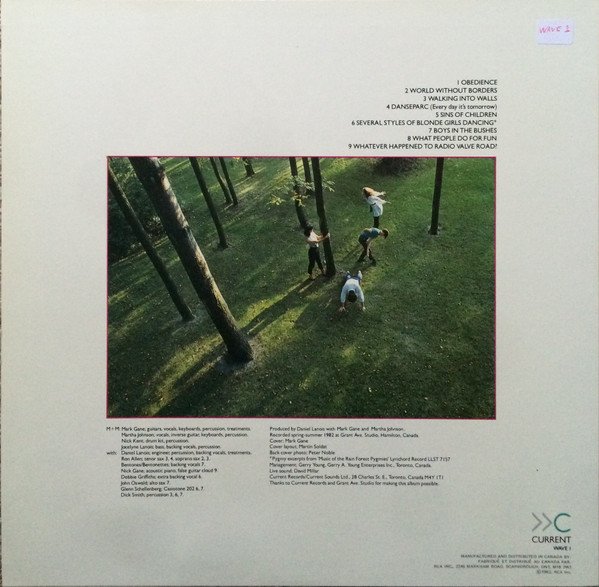 Martha And The Muffins / M + M - Danseparc [Vinyl] | Current (WAVE 1) - 3