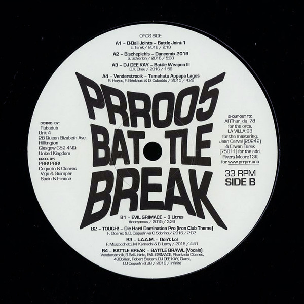 Battle Break - Battle Break EP | PRR! PRR! (PRR005) - 2 Battle Break - Battle Break EP | PRR! PRR! (PRR005) - 2