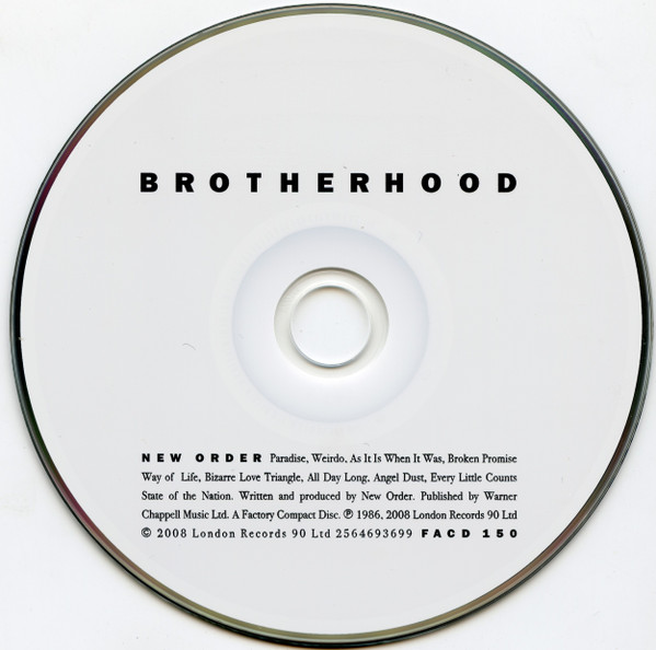 New Order - Brotherhood | Rhino Records (2564693699) - 3